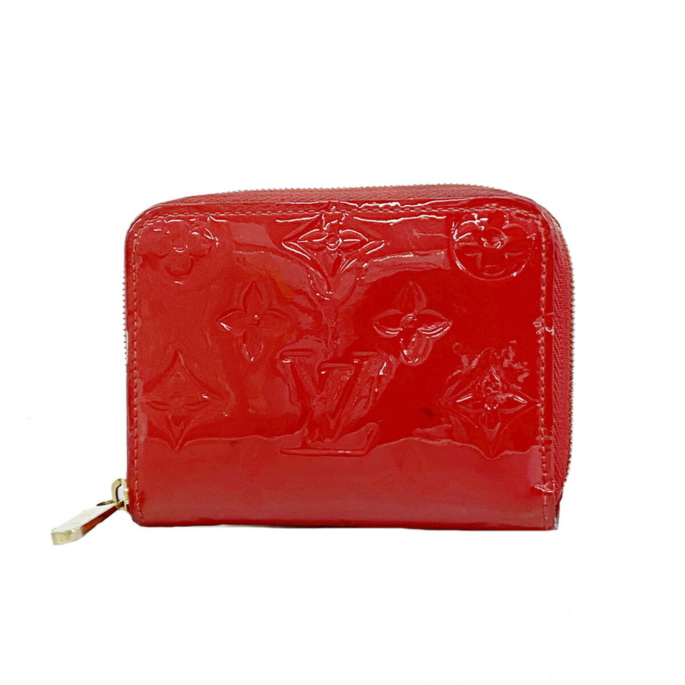 Louis Vuitton Vernis Zippy Coin Purse M90202 Cerise (Women's)